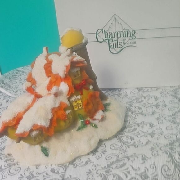 Vintage Silvestri Butternut Squash Dairy Christmas Light House 724/7500 - Picture 8 of 15